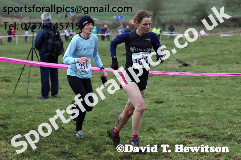 Senior women, Start Fitness NEHL, Thornley Hill Farm, Peterlee, County Durham. Photo: David T. Hewitson/Sports for All Pics